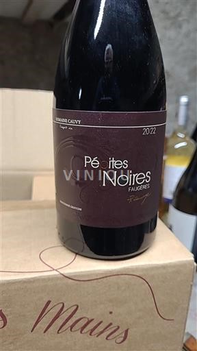 Languedoc Faugères Domaine Calvy Pépites Noires 2022