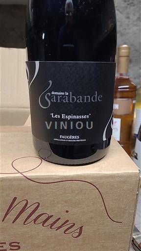 Languedoc Faugères Domaine La Sarabande Les Espinasses 2020