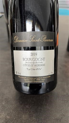 Thung lũng sông Loire Côtes-d'auvergne Domaine Saint-Pancrace La Côte d'Or 2019