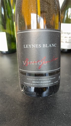 Burgundi Mâcon ja Mâcon-kylät Bruno Jeandeau Leynes Blanc 2019