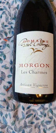 Beaujolais Morgon Domaine Passot Collonge Les Charmes 2017