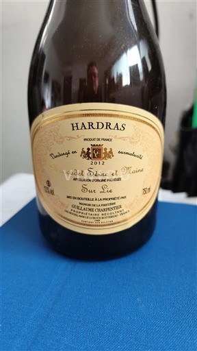 Loire-dalen Muscadet-Sèvre-et-Maine Hardras Sur Lie 2012