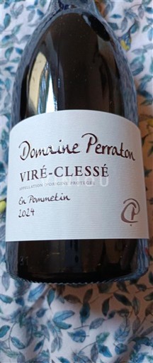 Bourgogne Viré-clessé Domaine Perraton En Pommierin 2024