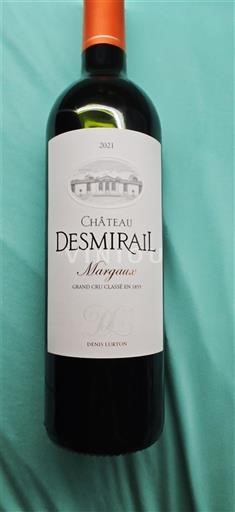 Bordeaux Margaux Grand Cru Château Smirail 2021