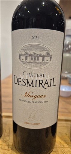 Bordeaux Margaux Grand Cru Château Smirail 2021