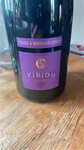 Vallée de la Loire Chinon Pierre & Bertrand Couly 2012