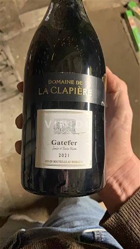Languedoc và Roussillon Vùng đất Oc Domaine La Clapière Gatefer 2021