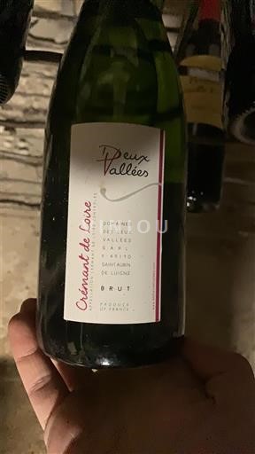 Loire-dalen Crémant-de-Loire Domaine S Deux Vallées 2023