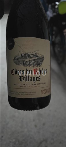 Rhônedalen Côtes-du-Rhône-Villages Special Selection Icke årgångsbetecknad