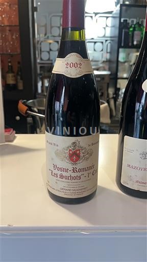Bourgogne Vosne-romanée Premier Cru Gérard Mugneret Les Suchots 2002
