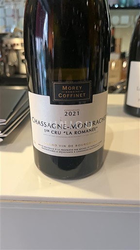 Borgoña Chassagne-Montrachet Premier Cru Morey-Coffinet La Romanée 2021