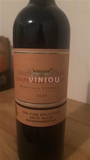 Bordéus Bordeaux Superior Château Reignac 2020