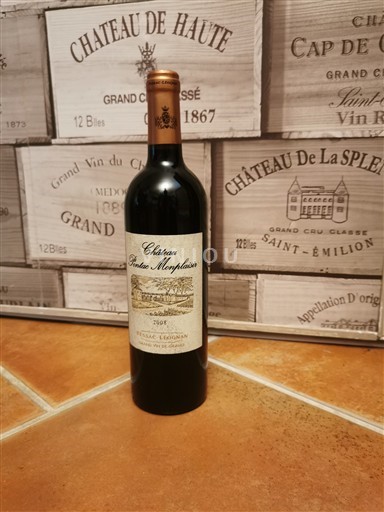 Bordeaux Pessac-Léognan Château Pontac Monplaisir 2008