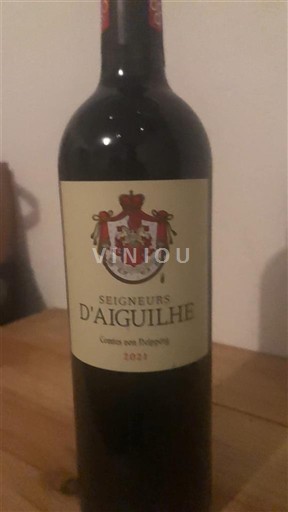 Bordeaux Castillon-côtes-de-bordeaux Seigneurs d'Aiguilhe 2021