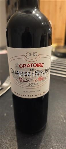 Bordeaux Moulis-en-Médoc Chasse-Spleen Oratoire de Chasse-Spleen 2020
