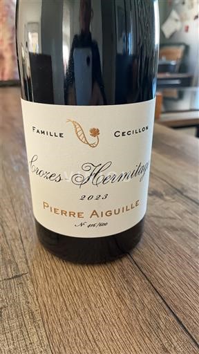 Údolí Rhôny Crozes-Hermitage Famille Cecillon Pierre Aiguille 2023