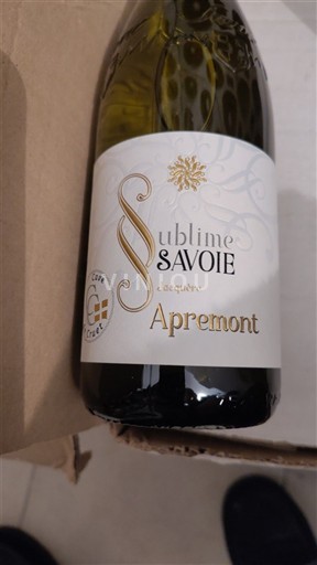 Savoie và Bugey Apremont Cave de Cruet Sublime Savoie Không niên vụ