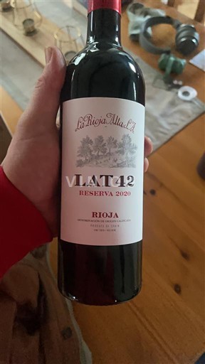 La Rioja rioja La Rioja Alta LAT 42 Reserva 2020