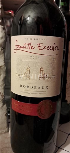 Bordeaux Famille Excella 2014