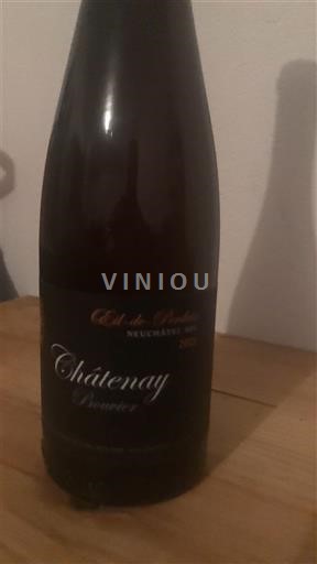 Neuchâtel Neuchâtel AOC Châtenay Bouvier 2021