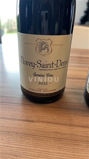 Burgundy Morey-Saint-Denis Domaine Stéphane Magnien Grains Fins 2022
