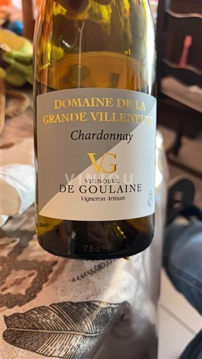 Valle della Loira Domaine La Grande Villeneuve Chardonnay Senza annata