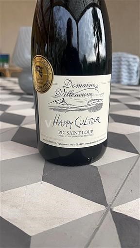 Languedoc Pic-saint-loup Domaine Villeneuve Happy Culteur 2023