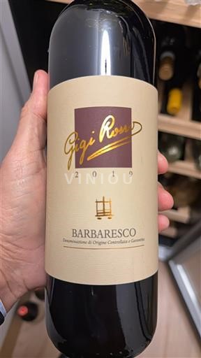 Piemonte Barbaresco Gigi Rosso 2019