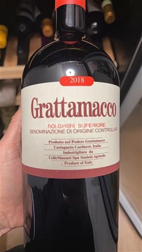 Toscana Non specificato Grattamacco 2018