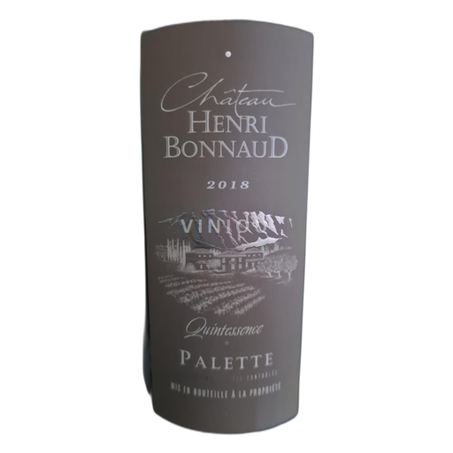 Provence Palette Château Henri Bonnaud Quintessence 2018
