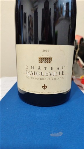 Rhône-dalen Côtes-du-Rhône-Villages Château Aigueville 2016