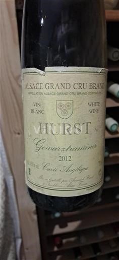 Alsace Ikke specificeret Grand Cru Domaine Hurst Angélique 2012