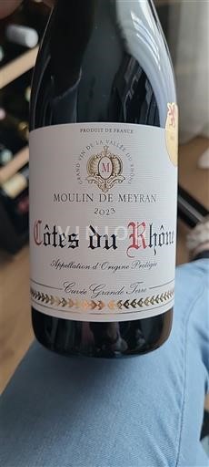 Rhône Valley Côtes du Rhône Moulin de Meyran Grande terre 2023