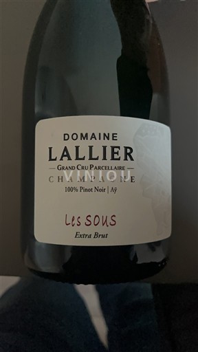 Champagne Sâm-panh Grand Cru Domaine Lallier Les Sous 2020