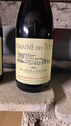 Thung lũng Rhône Không được chỉ định Domaine S Tours 2020