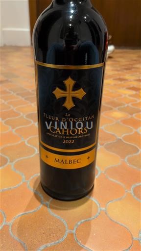 Sud-Ouest Cahors La Fleur d'Occitan Malbec 2022