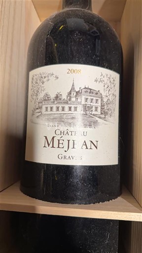 Bordeaux Graves Château Méjean 2008