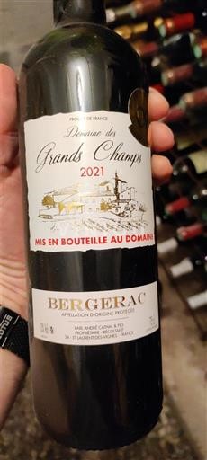 Sydväst Bergerac Domaine S Grands Champs 2021
