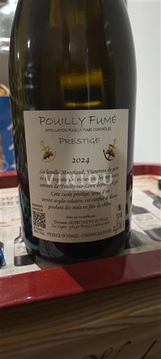 Údolí Loiry Pouilly-fumé Domaine Marchand Prestige 2024