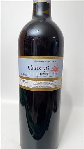 Bordeaux Pomerol Clos 56 2011