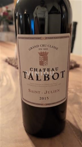 Bordeaux Saint-Julien Château Talbot 2015