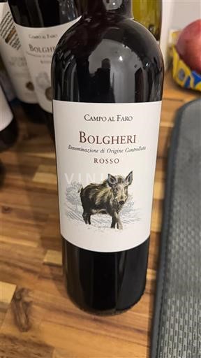 Toscana Bolgheri Campo al Faro 2023