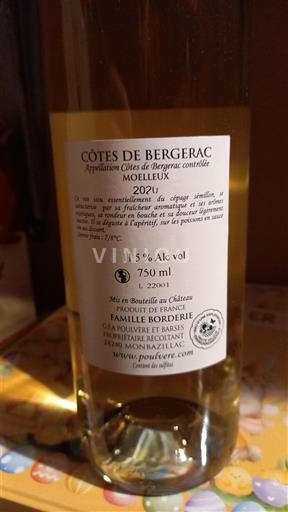 Sudoeste Côtes-de-Bergerac Famille Borderie 2020