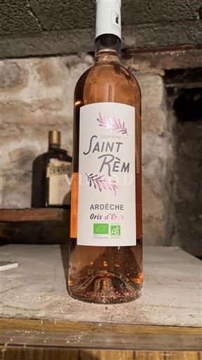 Alpes và các vùng Rhodanien Ardèche Domaine Saint Rém Gris d'Eté 2023