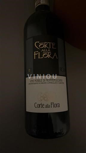 Toskánsko Vino Nobile di Montepulciano Corte alla Flora 2012