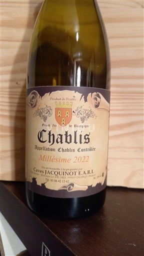 Burgundsko Chablis Caves Jacquinot E.A.R.L 2022