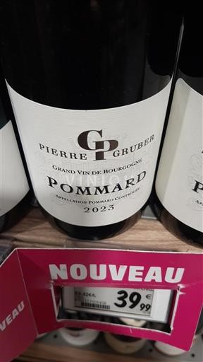 Borgonha Pommard Premier Cru Pierre Gruber 2023
