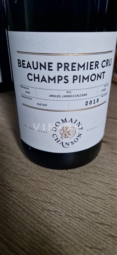 Borgogna Beaune Premier Cru Domaine Chanson Champs Pimont 2018
