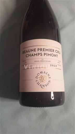Bourgondië Beaune Premier Cru Domaine Chanson Champs Pimont 2018