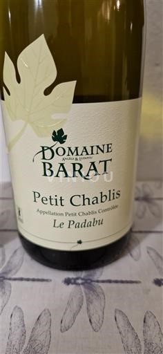 Borgoña Petit-chablis Domaine Barat Le Padabu 2023
